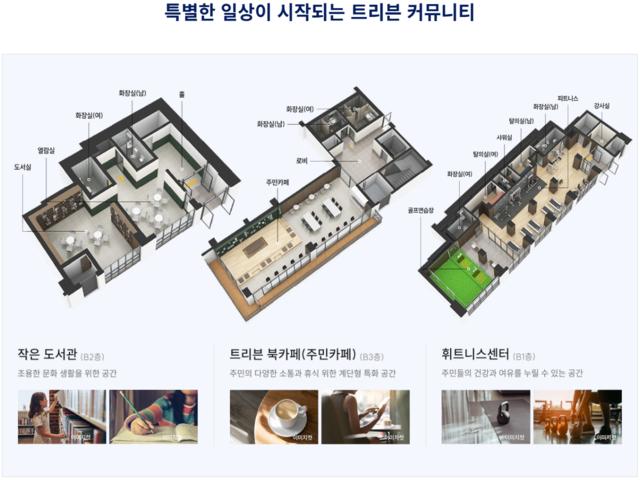 트리븐 안동 모델하우스 커뮤니티